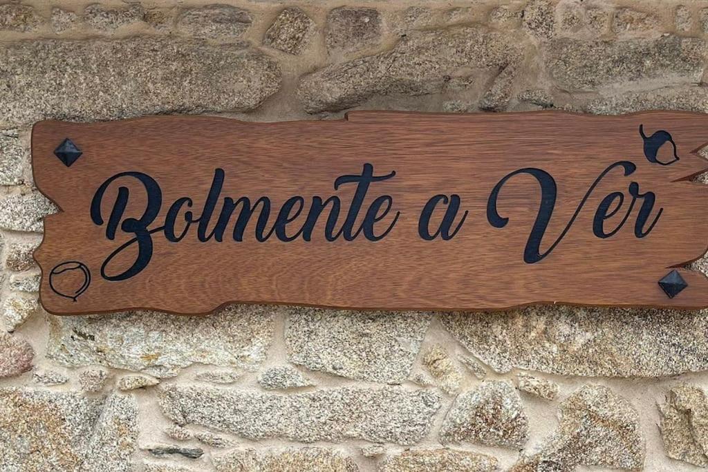 Вилла Casa Bolmente A Ver En La Ribeira Sacra. Собер Экстерьер фото