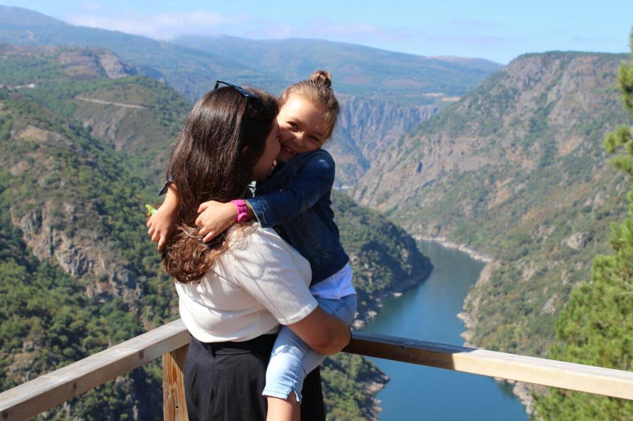 Вилла Casa Bolmente A Ver En La Ribeira Sacra. Собер Экстерьер фото